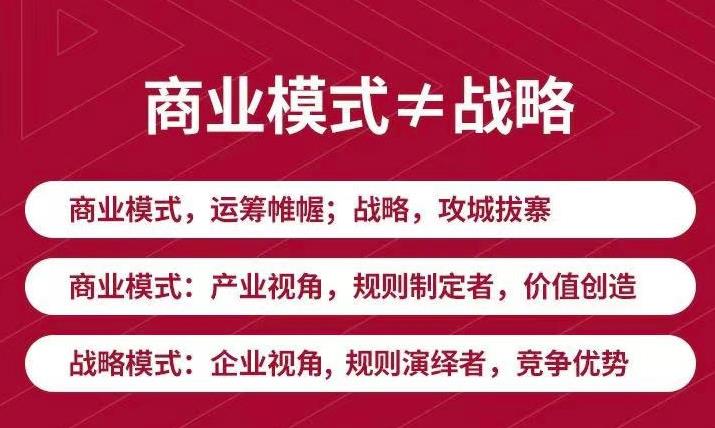 全新商业模式与利润增长模式，人人学会商业模式，有了新的认识