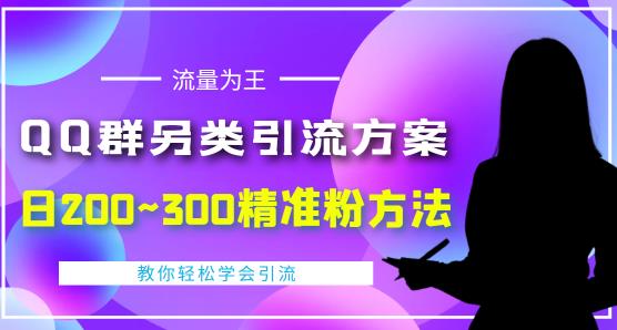 图片[1]-QQ群另类引流方案，日200~300精准粉方法，外面收费888-阿灿说钱