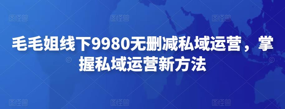 图片[1]-私域运营的核心课程：学会私域运营，掌握私域运营新方法-阿灿说钱